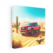 Nissan Titan Desert Adventure - Rugged Power and Style