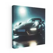 Porsche 911 at Night - Elegance and Power Captured