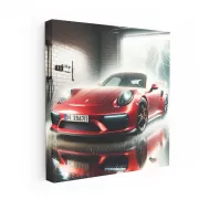 Porsche 911 in Storm - Power Meets Precision