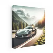 Porsche 911 Turbo S on Mountain Drive - Thrill Unleashed