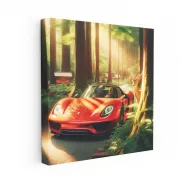 Porsche 918 Spyder in Forest - Unleash Power of Innovation