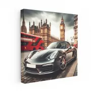 Porsche Boxster in London - Sleek Elegance on Move