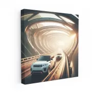 Range Rover Evoque on Bridge - Luxury Meets Adventure