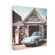 Vintage Renault Sport Style - Classic Elegance in Motion