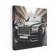 Rolls-Royce Cullinan – Gray Skies, Luxury SUV Elegance