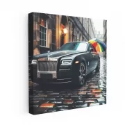 Rolls-Royce Ghost in Rain: Elegance Meets Resilience