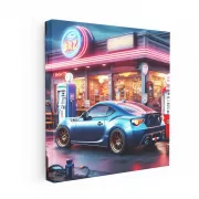 Subaru BRZ Retro Style - Timeless Design and Performance