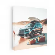 Subaru Outback on Beach Adventure - Rugged and Reliable