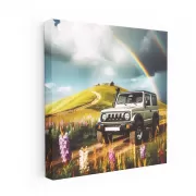 Suzuki Jimny in Cloudy Weather - Rugged Adventure Awaits