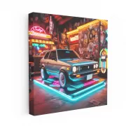 Retro Neon Suzuki: Classic Vibes, Timeless Style