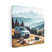 Suzuki Vitara on Mountain - Adventure Ready SUV