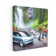 Tesla Art in Future National Park - Visionary Ride