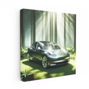 Tesla Model 3 Forest Drive - Eco-Friendly Performance