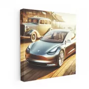 Vintage Tesla Model 3: Timeless Blend of Style and Innovation