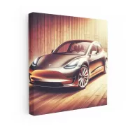 Vintage-Style Tesla Model 3: Retro Elegance Meets Innovation