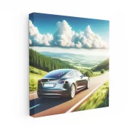 Tesla Model S Road - Masterpiece of Speed and Elegance