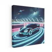 Tesla Roadster Racing at Ring 2 - Speed Revolution