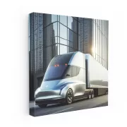 Tesla Semi Construction - Futuristic and Efficient