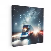 Tesla Semi Night: Sleek, Powerful, Revolutionary Design