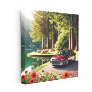 Toyota Avalon Lake Scenic Drive - Elegance in Motion