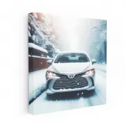 Toyota Avalon in Snow: Elegance Meets Winter Challenge
