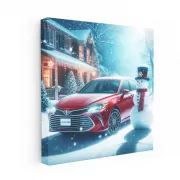 Toyota Avalon in Snowfall - Elegant and Reliable Sedan