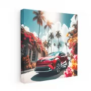 Toyota C-HR in Bright Weather - Dynamic and Stylish Ride