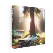 Toyota Celica in Forest - Adventure Awaits in Every Turn