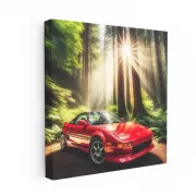 Toyota MR2 in Forest - Agile Performance, Timeless Design