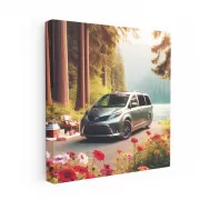 Toyota Sienna by Lake - Versatile Family Van
