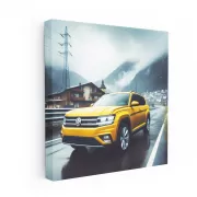 Volkswagen Atlas in Cloudy Weather - Bold and Versatile SUV