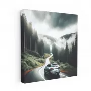 Volkswagen Atlas in Cloudy Weather - Rugged and Reliable