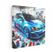 Volkswagen Golf GTI – Sporty Paint Job & Performance
