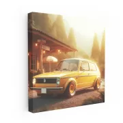 Vintage Volkswagen Golf - Timeless Style and Charm