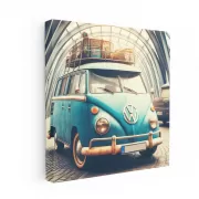 Vintage Retro Volkswagen Style - Timeless Classic Car