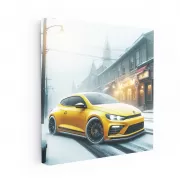 Volkswagen Scirocco R in Snowfall - Bold and Adventurous