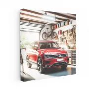 Volkswagen Tiguan in Garage - Versatile Compact SUV