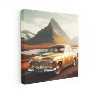 Retro Volvo Mountain Adventure - Timeless Classic