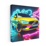 Volvo S60 Neon - Bold Elegance in Motion