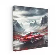 Volvo S90 in Mountain Landscape - Elegance Meets Adventure