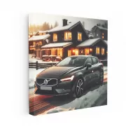 Volvo V40 Winter Drive - Sleek and Stylish Adventure