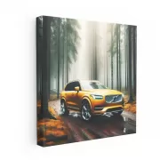 Volvo XC90 in Forest - Luxury and Adventure Combined