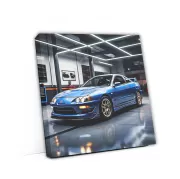 Acura Integra Type R in Garage - Blue Dream, Performance Unleashed