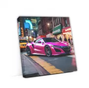 Pink Acura NSX in NYC - Bold and Stylish Icon