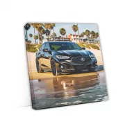 Acura TLX Type S in Black at Beach - Elegance Meets Power