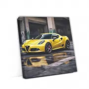 Yellow Alfa Romeo 4C – Urban Thrill