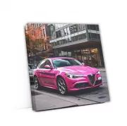 Pink Alfa Romeo Stelvio Quadrifoglio in Seattle - Pure Power