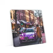 Purple Alfa Romeo Stelvio Quadrifoglio in DC - Pure Performance