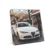 White Alfa Romeo Stelvio Quadrifoglio in San Antonio - Dynamic Style