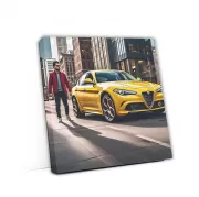 Yellow Alfa Romeo Stelvio Quadrifoglio in Denver - Thrill on Wheels